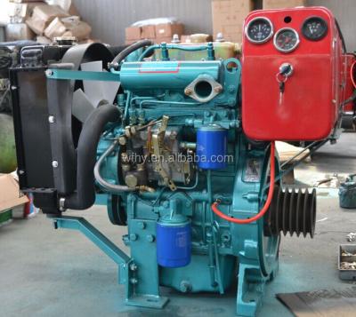 China 2 cylinder water cooled small output 2100D diesel engine for sale