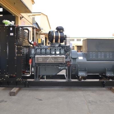 China 1000v 600KW high voltage open diesel generators powered by DEUTZ engine for Russia market HC12V132ZL-LAG2A for sale