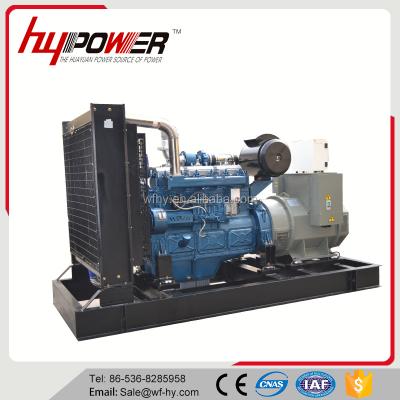 China Open type generator 350kva with ATS system HF320 for sale