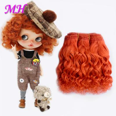 China Cartoon Toy Hair For Doll Wig Diy Goat Hair Mohair Doll Wigs Material For Bjd Blythe Doll Goat Hair for sale