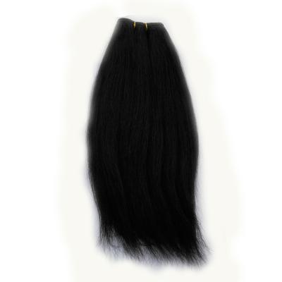 China Silky Straight 40cm Wave Camel Hair Weft Blythe Extensions/Blonde Dyeable Color Machine Double For Making Ins Doll Wigs for sale