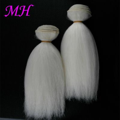 China Wholesale Soft Silky Straight Wave and Clean Tianzhu Yaks Hair Weft in White Hair Extension Weave Hair for Sale for sale