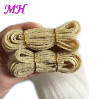 China Best Silky Straight Wave Yaks Hair Material Natural White Double Drawn Can Be Used For Hair Extension And Santa Beard for sale