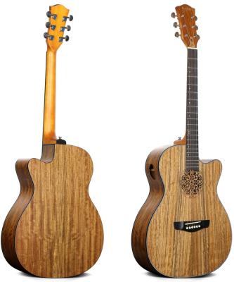 China Cutway Inventor LS-180-40 Buy High Quality Solid Hickory Guitars Wholesale 40