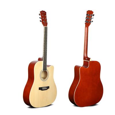 China Basswood China Guitar Factory Guitar 41 Inch Acoustic Stringed Instruments Parts for sale