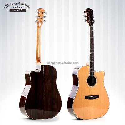 China Cedar China factory handmade cedar&rosewood acoustic guitar for sale