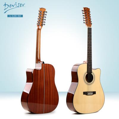 China factory sale 12 string acoustic guitar 41