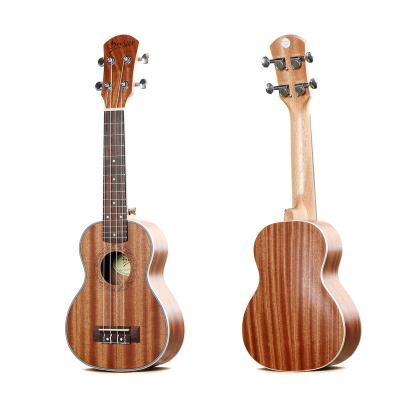 China Wholesale Cheap Hot Sapele Inventor UK21-30 Full Soprano Sale 21inch Ukulele Guitar for sale