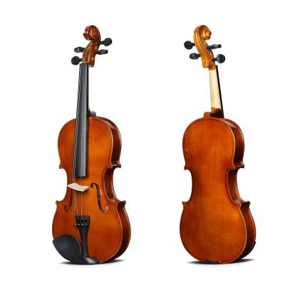 China Sapele 3/4 4/4 High Gloss Inventor V-20 High Gloss Sice Inventor V-20 OEM Custom Violin 1/4 1/2 for sale