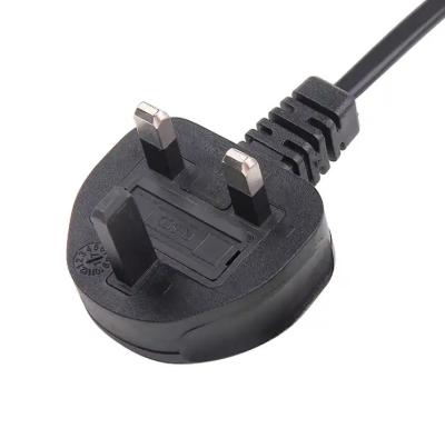 中国 Extension UK PC Power Cable , 2 Pin 13A 250V AC Power Cord 1.8m 2m 5m 販売のため