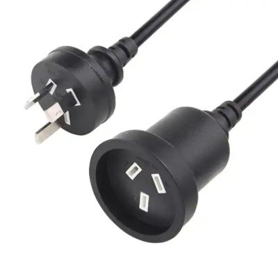 Cina Australia AU Power Cord 3 Pin Plug 10A 250V a IEC 320 C13 Cavo CA in vendita