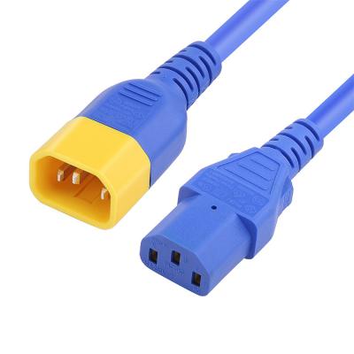 中国 C13 C14 Power Cable For Computer Extension Cord UL VDE IEC 1.2m 1.5m 1.8m 販売のため