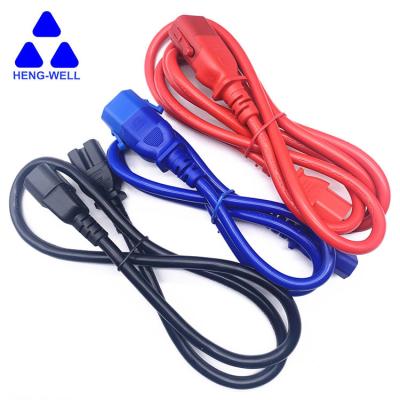 中国 C13 To C14 10A 250V Extension Cord 販売のため