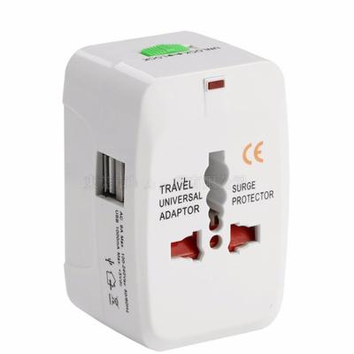 Κίνα 2 USB Global Travel Adapter, Πολυλειτουργία 931L 250V έξυπνη πρίζα Adapter Plug προς πώληση