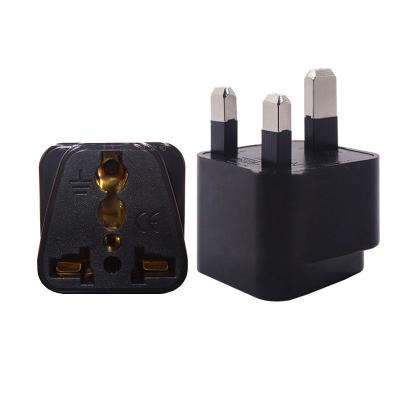 中国 Hong Kong Travel Plug Adapter British Standard 250V AC Customized 販売のため