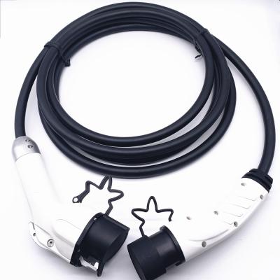 China Cable de carga para vehículos eléctricos de 7 kW, Cable de carga para vehículos eléctricos inteligentes de 3 fases en venta