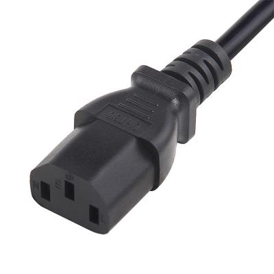 China 250V C13 Sudáfrica Cordón de alimentación 3 pin conector de extensión para computadora en venta