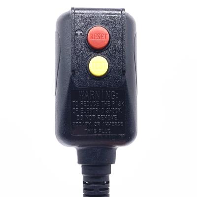 Chine Plug de protection contre les fuites de chauffage à la terre avec GFCI US Standard 2 Pin 250V à vendre