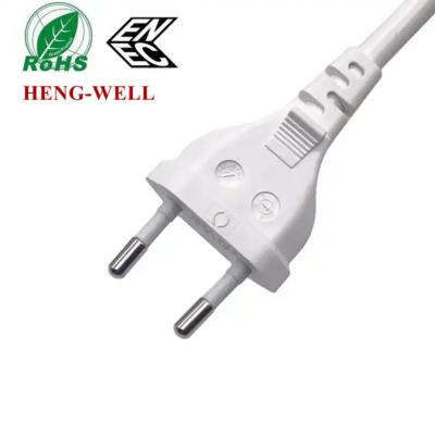 China IEC C7 EU AC Stromkabel, 2,5A 250V 2 Pins ENEC VDE Heimstromkabel EU Stecker zu verkaufen