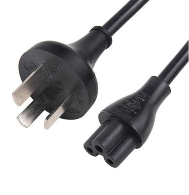 China C5 Plug Cable de alimentación chino 3 pin 10A 250V Cordón de CA de electrodomésticos en venta