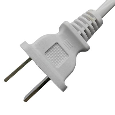 China Aplicación para el hogar China Cordón de alimentación 2m 3m OEM 2 pin Cable 10A 250V 2 * 0.75mm2 en venta