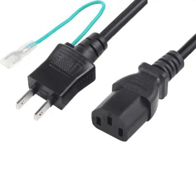 China Japan 7A 12A 15A125V JET 3 Pin Plug C13 C5 Japan Pse Jet Power Cords AC PSE Power Cables zu verkaufen