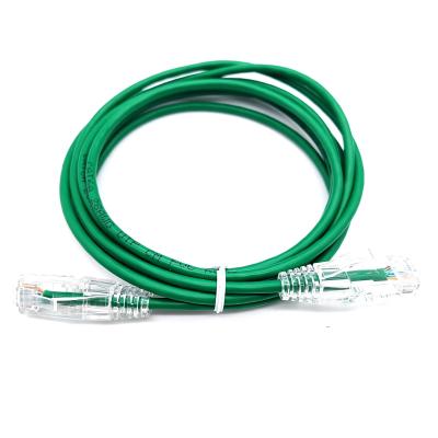 Chine Cable de raccordement à l'eau Cat6A UTP 4PR RJ45 à vendre