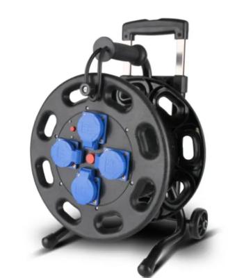 China EU cable reel customized length extension reel electrical retractable cable reel Power Cable zu verkaufen