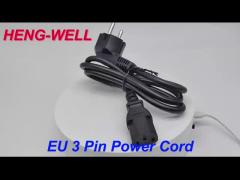 EU 3PIN POWER CORD