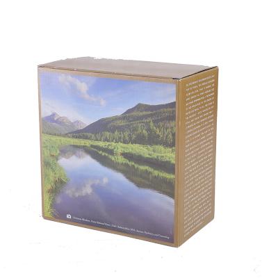 China Luxury Recycled Materials Gift Cardboard Shipping Paper Box For Garment Processing Accessories for sale