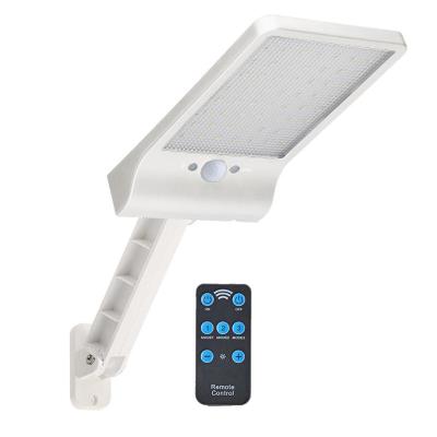 China ROUTE 56 LED Motion Sensor Solar Wall Light For Outdoor Street Light With Waterproof Remote Control Waterproof Solar Led Light for sale