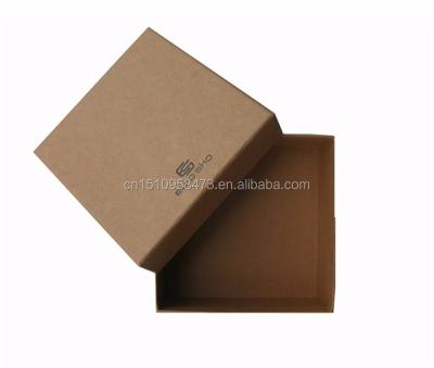 China Recyclable Customized Empty Paper Gift Box Storage Box Kraft Paper Gift Box for sale