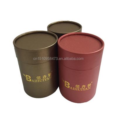 China Recyclable Custom Luxury Candle Box Cylinder Candle Packaging Boxes for sale