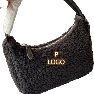 China 2022 Fashion New Arrival Winter Handbags P Brand Designer Handbags Famous Brands Online Celebrity With Shoulder Bag for sale