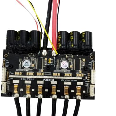 China E-skateboard/ebike/escooter/robotics/efoil 200A dual motor controller Flipsky V6.6 based on VESC6 for sale