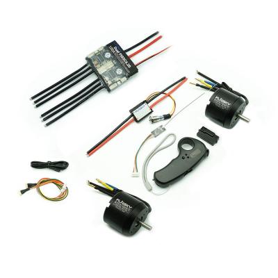 China 280A Switch / Remote Controller / Dual ESC / 6354 4.2 Motors DIY Electric Skateboard Kit D2 for sale