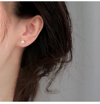 China CLASSIC factory fashion earrings wholesale diamond stud earrings for women stud earrings sterling silver for sale