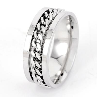 China FASHIONABLE Colorful Stainless Steel Rings Mens Stainless Steel Rings Adjustable Ring Stainless Steel for sale