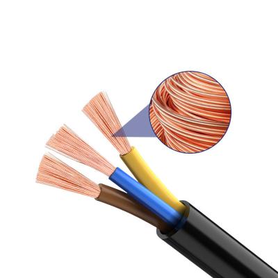 China Household Electrical Appliances Avvr 2Core, 3Core, 5Core, 7Core Multicore Copper Power Cable For Electricity for sale