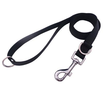 China Customized Hot-selling Fashion Best Plain Dog Leash Factory Nylon Dog Leash Manufacturer Wholesale Fashion Dog Leads With Double D-Rings for sale