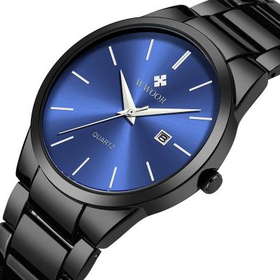 China Automatic Date Luxury Mens Watches Quartz Movt Water Resist Private Label Stainless Steel Watch for sale