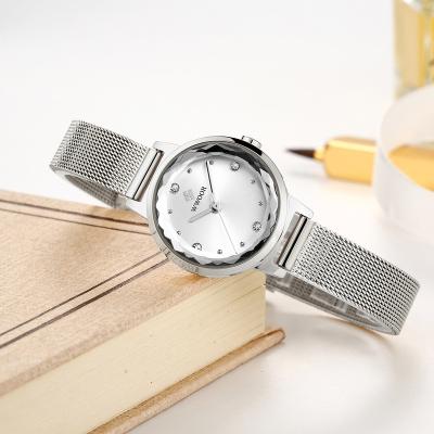 China Stainless Steel Diamond Women Watches Quartz Waterproof Stylish Water Resistant for sale