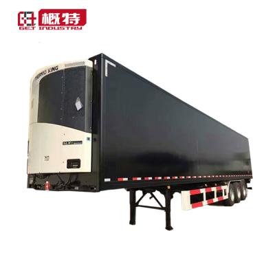 China 20000kgs -30T Refrigerated and Insulated Truck Trailer Box PUR -Polyurethanes Core Material for sale