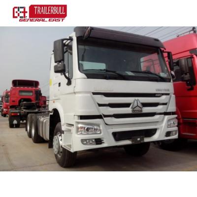 China Trekkende Euro 2 420 pk HOWO 6X4 LHD RHD zware trekker voor het trekken van een halve aanhangwagen Te koop