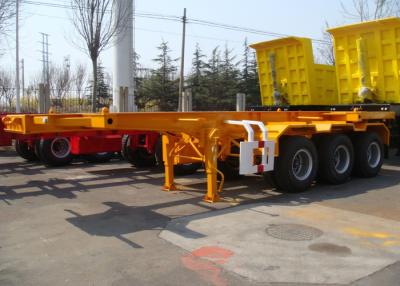 China 40t Payload 2 Drum Axles 20ft Skeleton Contaienr Semi Trailer for sale