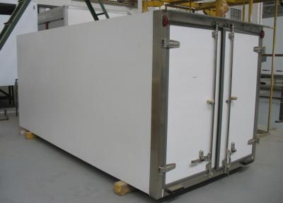 Cina Carrozzerie di camion refrigerati di tipo tedesco con pannello sandwich sigillato in FRP / GRP completo in vendita