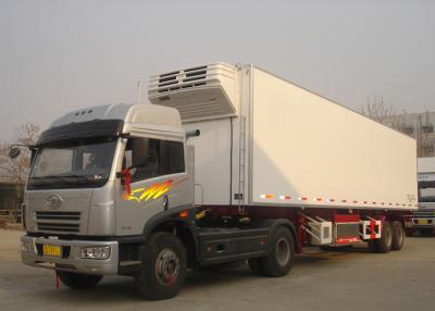 China Enclosed Box Refrigerated Utility Trailers Reefer Trailer 40 Foot 2 Axles for sale