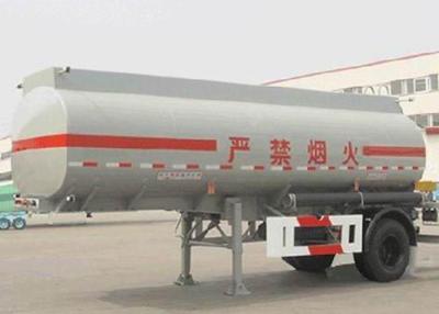 China Städtischer Kraftstofftransit Aluminium-Tank Halbanhänger mit 1 Achse 13000L Volumen zu verkaufen