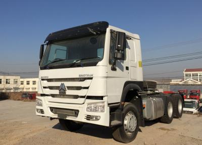 China Weißer Schwerlastdump Truck 6X4 Sinotruck HOWO Traktorkopfanhänger zu verkaufen