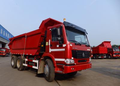 China HOWO 6x4 Tipper Truck mit 371 PS Motor und 19cbm Hinter Hydraulikbox zu verkaufen